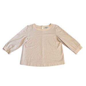 Jigsaw - Light Pink Three-Quarter Sleeve Blouse